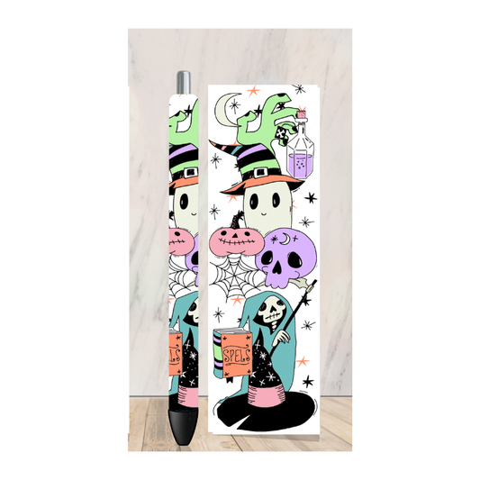 Spooky Halloween Pen Wrap