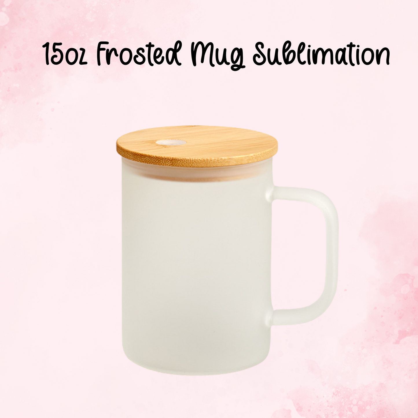 15oz Frosted Sublimation Mug