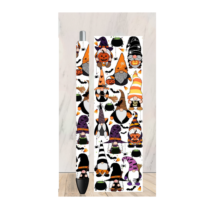 Halloween Gnomes Pen Wrap