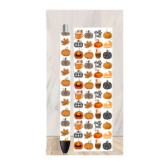 Hello Fall Pen Wrap