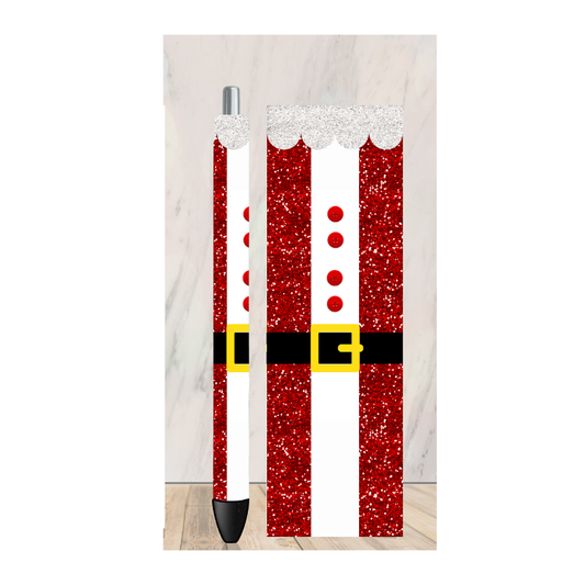 Santa Belt Pen Wrap