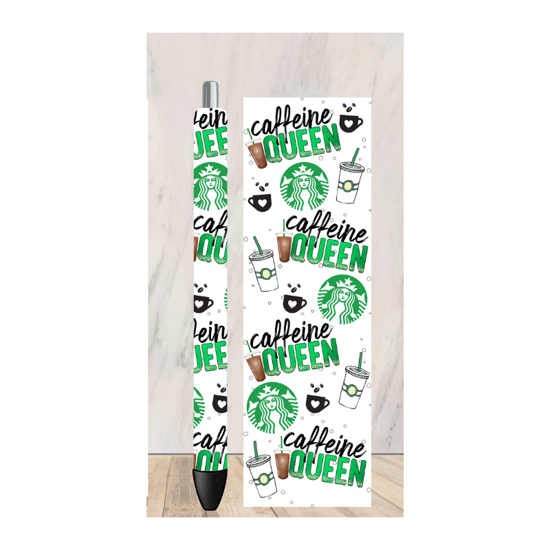 Caffeine Queen Pen Wrap
