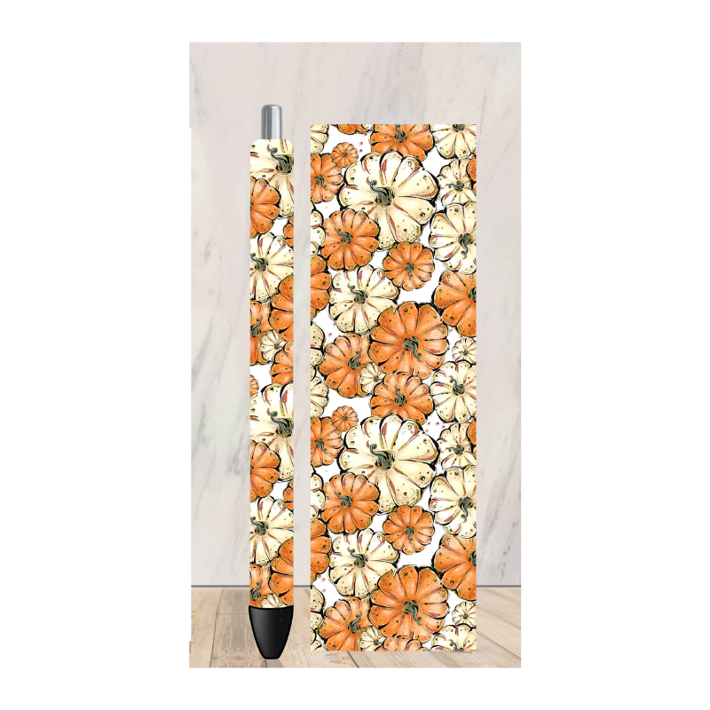 Mini Pumpkins Pen Wrap