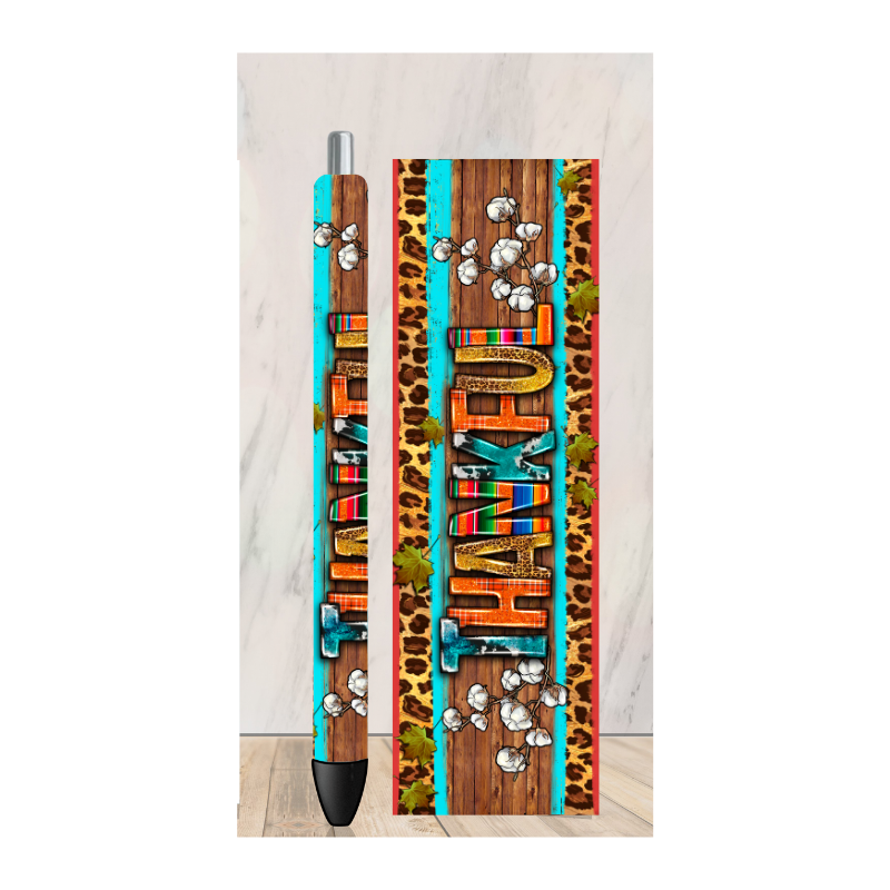 Thankful Pen Wrap