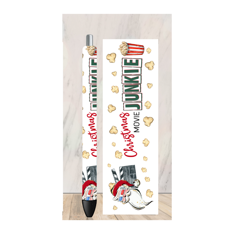 Christmas Movie Junkie 2 Pen Wrap