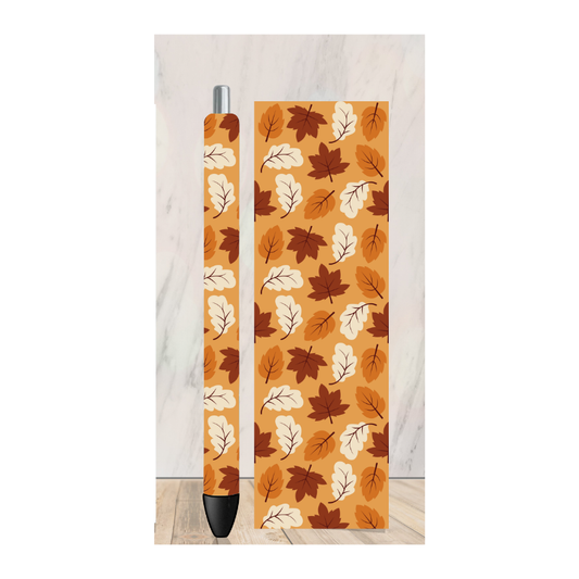 Fall Leaves Pen Wrap
