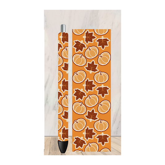 Maple leaves and Pumpkins Pen Wrap