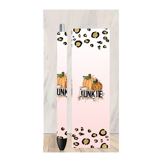 Pumpkin Spice Junkie Pen Wrap