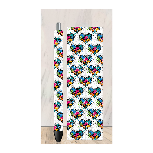 Autism 2 Pen Wrap