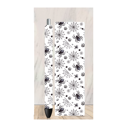 Spider and Spider Webs Pen Wrap