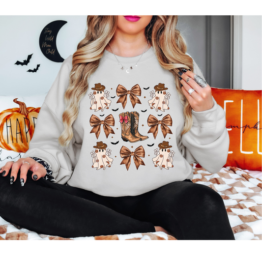 Boo's and Boots Sweater