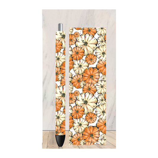 Mini Pumpkins Pen Wrap