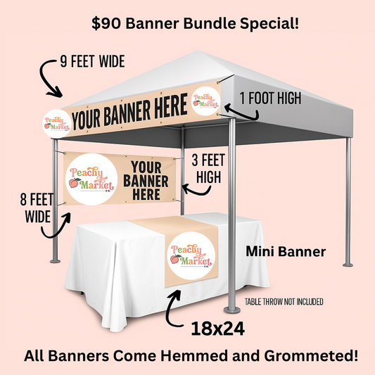 Banner Bundle $90