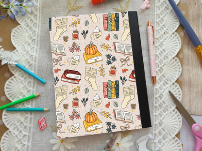 Hello Fall Composition Notebook Wrap Front + Back