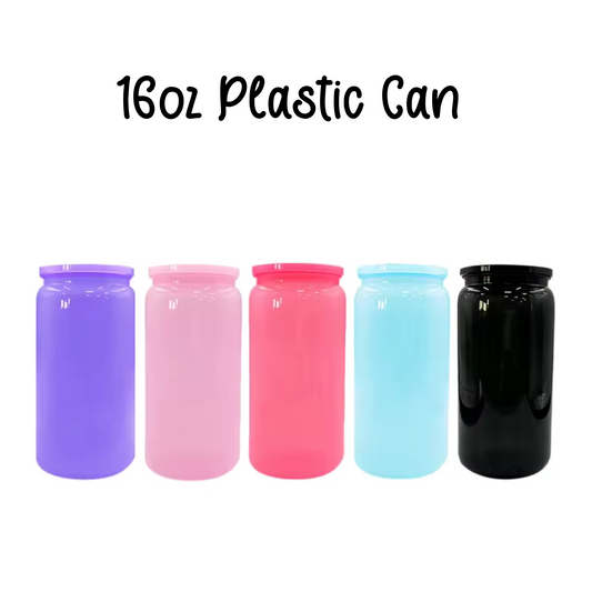 16oz PLASTIC Can